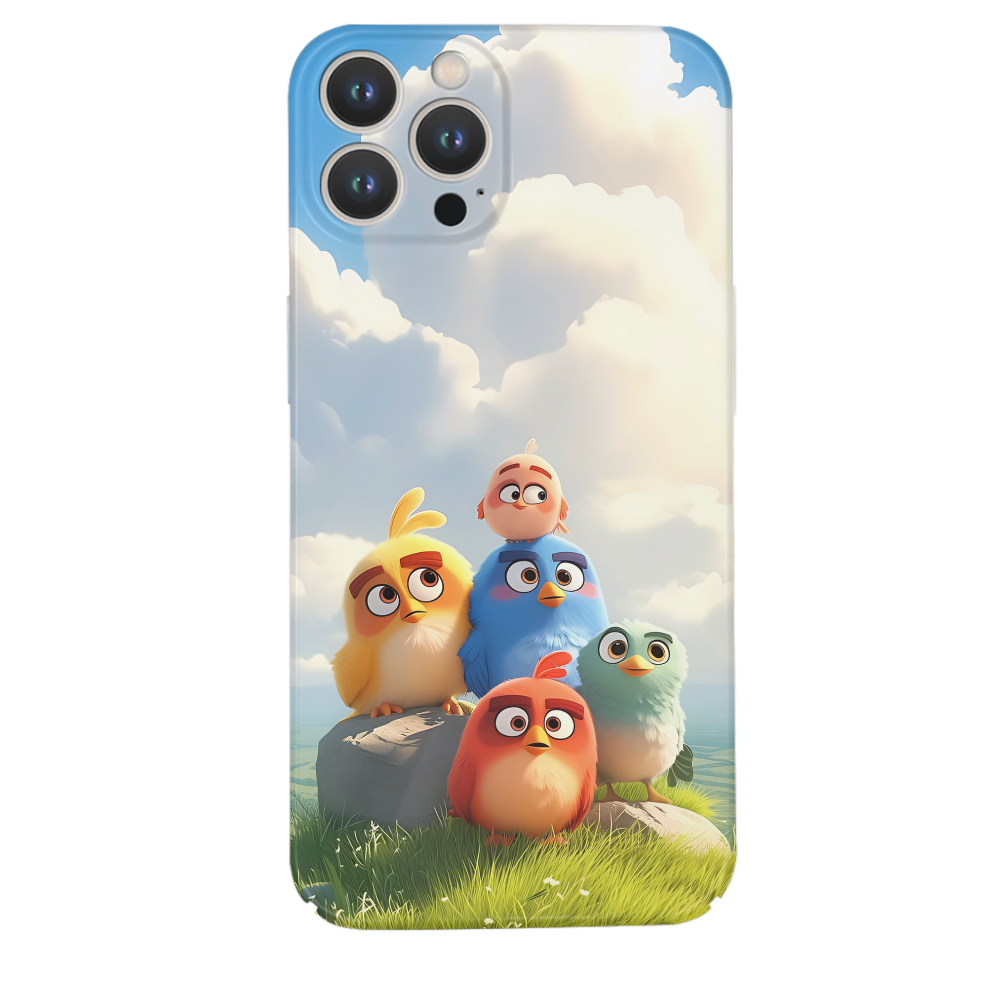 （画像用） Angry Birds アングリーバード 【iPhone 14シリーズ対応】ハードケース